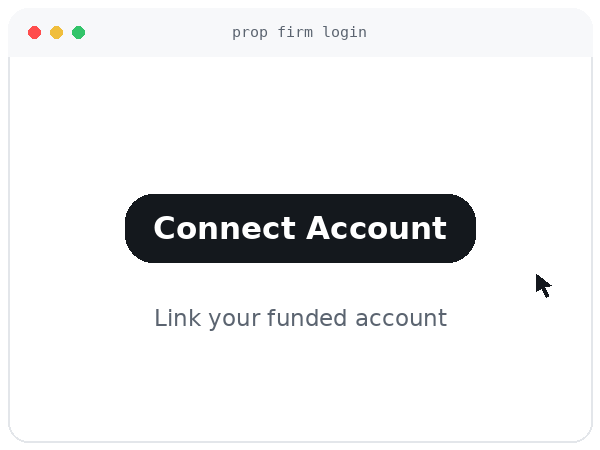 Connect account walkthrough